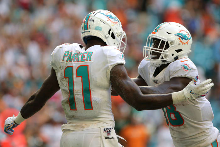 DeVante Parker, Preston Williams, Miami Dolphins